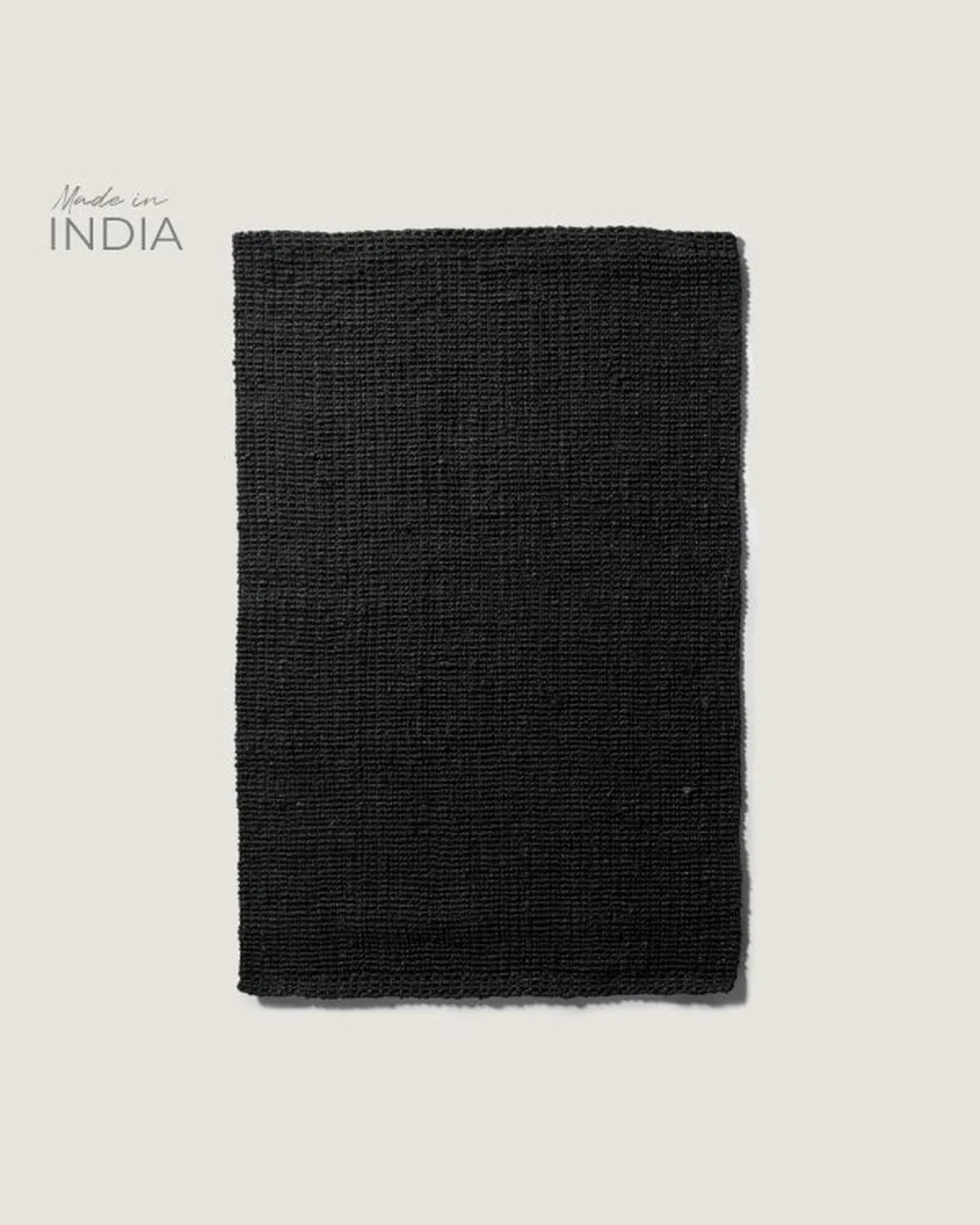 Alfombra Badohi Negra 120x180 cm