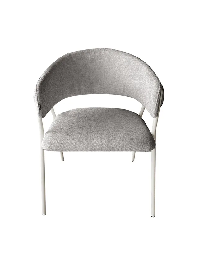 Silla Romelia Taupe - Base Capuccino